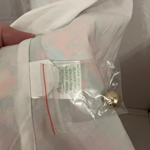 Lilly Pulitzer 💐NWOT Zo Dress Sand Bar Blue Make a 
Splash - Picture 14 of 15